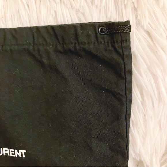 Saint Laurent • Small Drawstring Dust Bag in Black - Picture 3 of 6